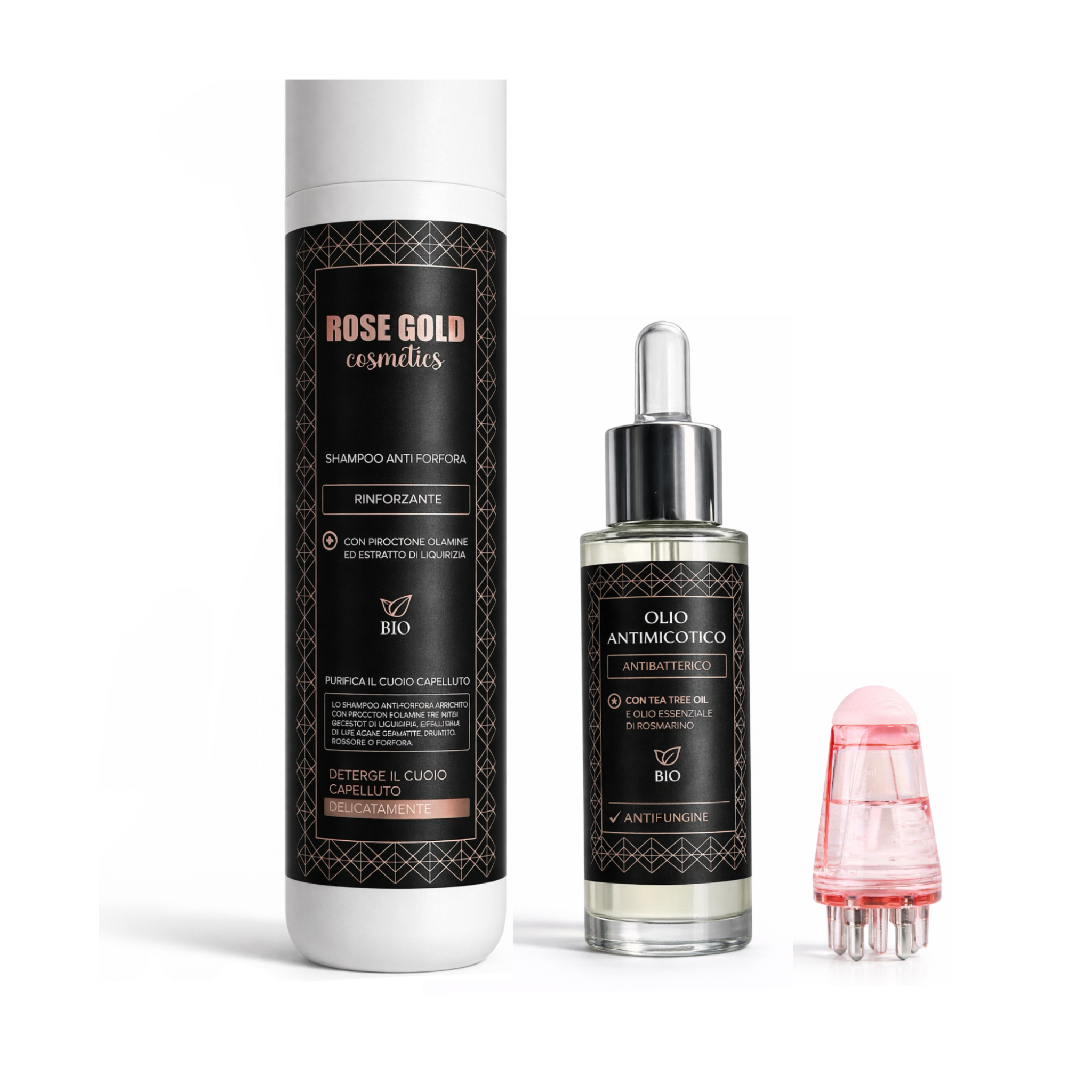 Kit Capelli Antiforfora, Antibatterico, Anti prurito, Antirossore